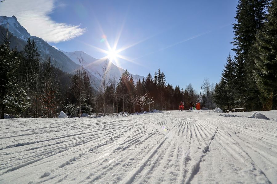 Wintersport Les Praz